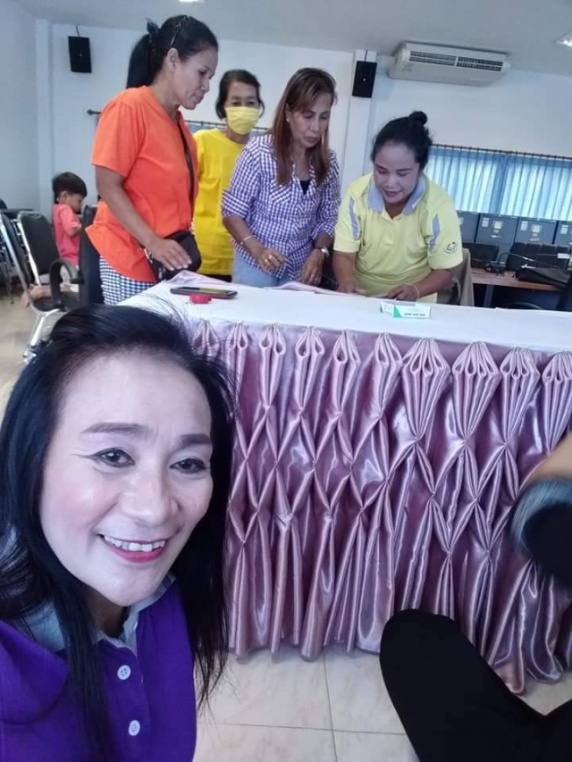 โครงการผูกผ้าในงานพิธีต่าง ๆ